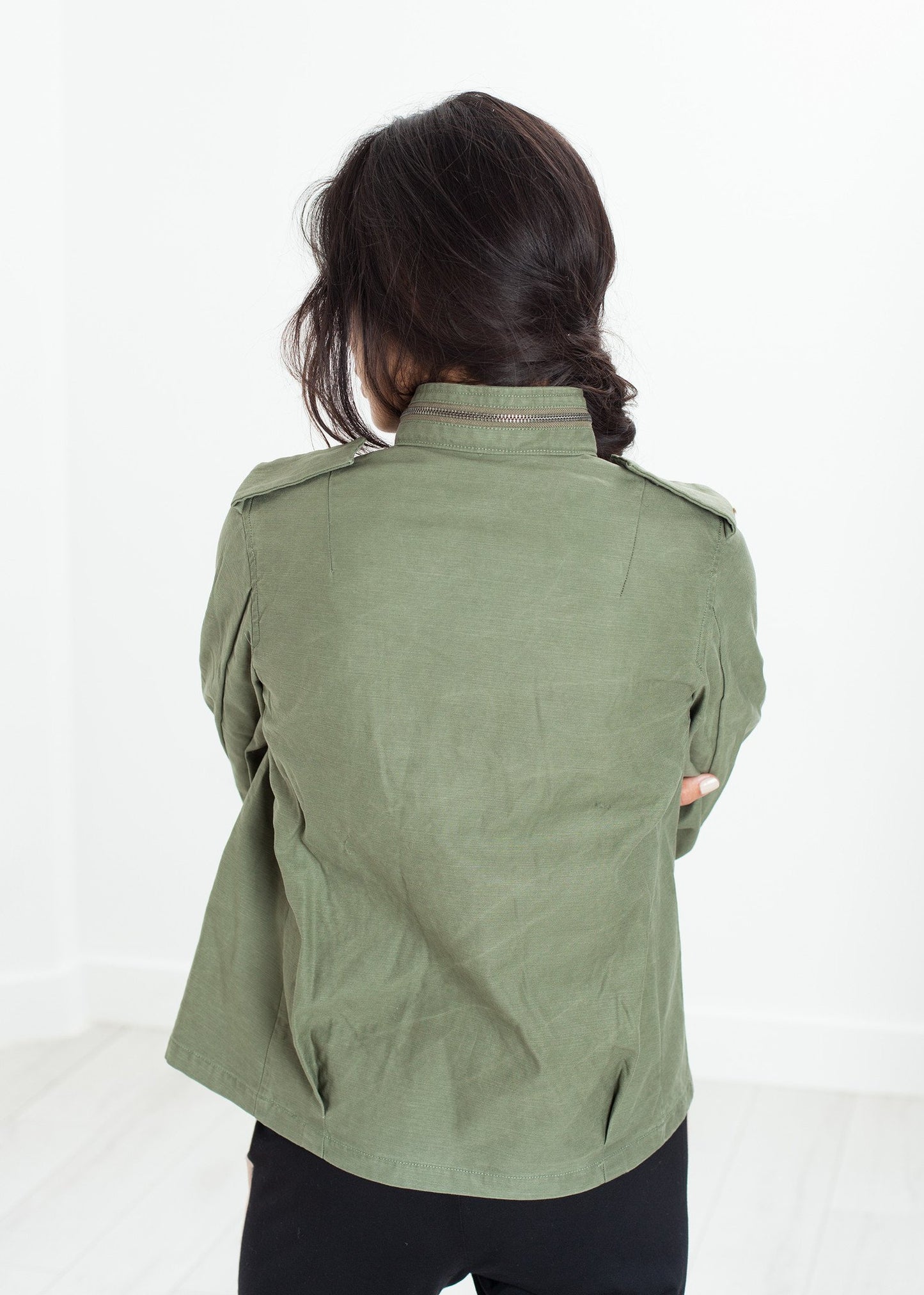Big Army Jacket in Olive test